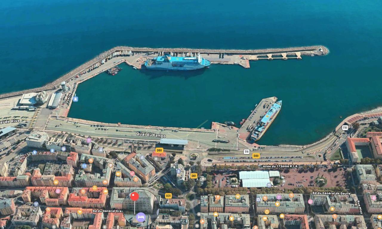 Boulevard GRAZIANI Bastia  Eksteriør billede